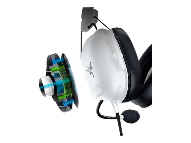 RAZER Blackshark V2 X - White - headset – 3