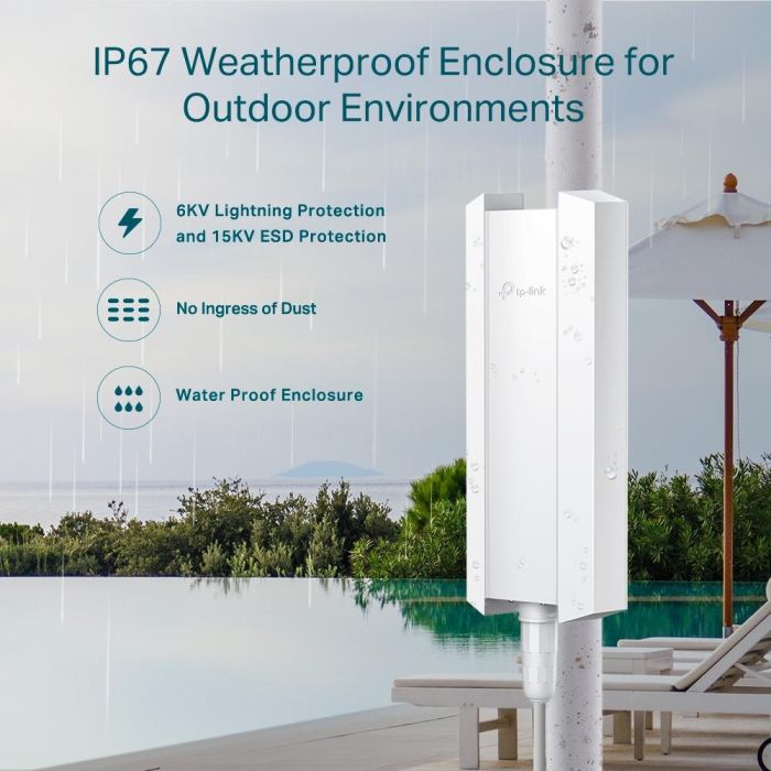 Access Point TP-LINK Omada 3000 Mbps 1x10/100/1000M EAP650-OUTDOOR – 7