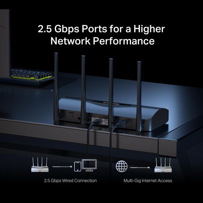 Wireless Router MERCUSYS Router 3600 Mbps MR27BE – 6