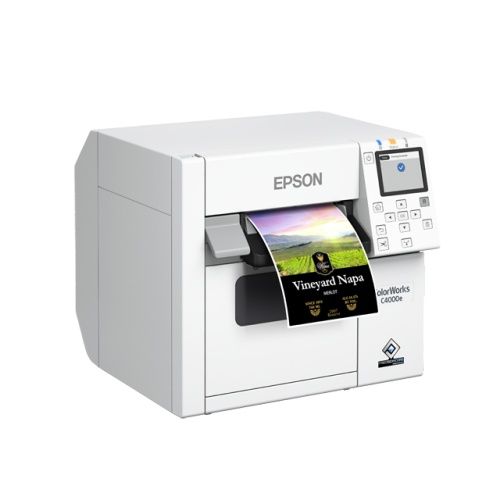Epson ColorWorks CW-C4000e (bk) Etikečių spausdintuvas rašalinis spalvotas 100 mm/sec USB – 4