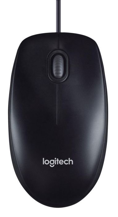 MOUSE USB OPTICAL M90/BLACK 910-001793 LOGITECH – 5