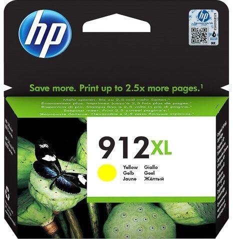 HP 912XL (3YL83AE) Rašalinė kasetė, Geltona