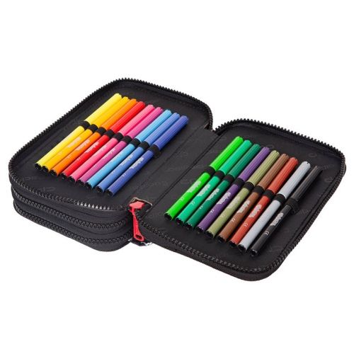 Forminis trijų skyrių penalas su priedais CoolPack Jumper 3 BEAR – 4
