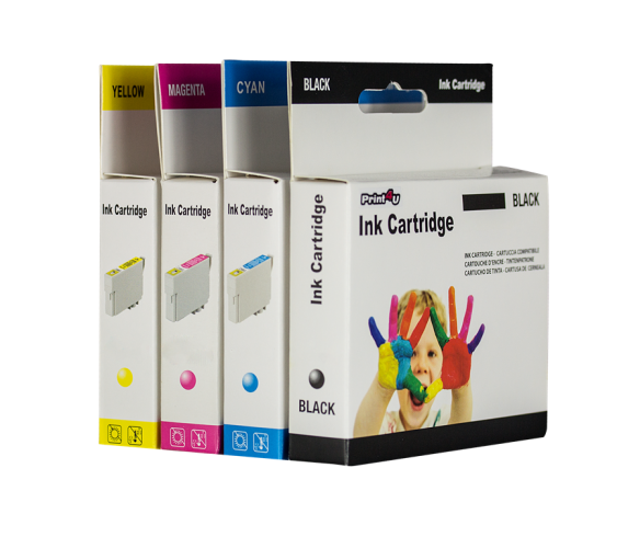 TopJet Rašalinė kasetė geltona, suderinama su Epson T7554 XL (C13T755440)