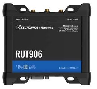 Teltonika Iot Router RUT906 Lte Dual Sim 4x10/100mb Lan Rs232&rs485