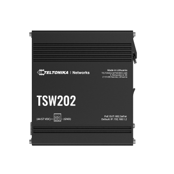 Teltonika Managed Iot Switch TSW202 Poe+ 8X1GB RJ45 2X1GB Sfp