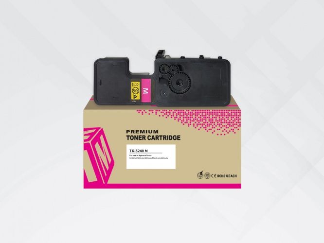 HYB Lazerinė kasetė purpurinė, suderinama su Kyocera TK-5240M (1T02R7BNL0)