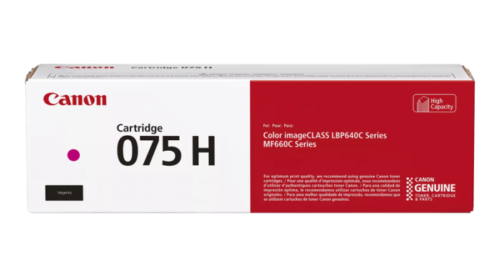 Canon CRG 075H M (6367C002) Lazerinė kasetė, Purpurinė