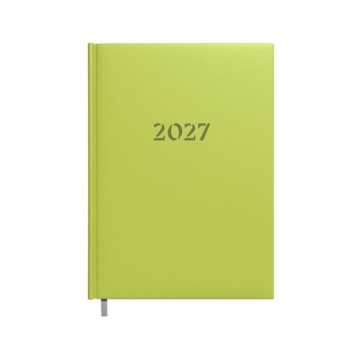 Darbo knyga-kalendorius 2027m. A5 šv.žalia sp.