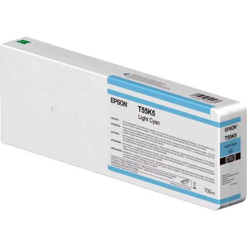Epson T55K5 (C13T55K500) 700 ml Rašalinė kasetė, Light Cyan – 3