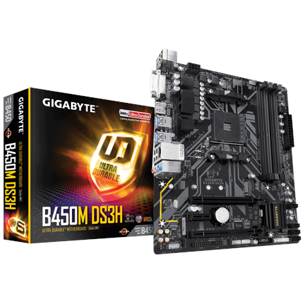 Gigabyte B450M DS3H 1.0 M/B Processor family AMD