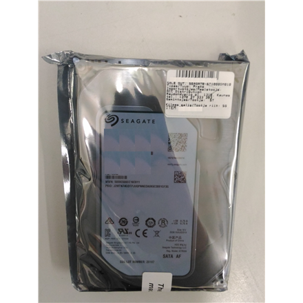 SALE OUT. SEAGATE IronWolf ST8000VN004 HDD 8TB / 3.5"/ 256 MB / SATA 6Gb/s Seagate REFURBISHED