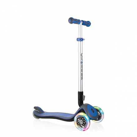 Globber | Dark Blue | Scooter | Elite Deluxe Lights 444-400
