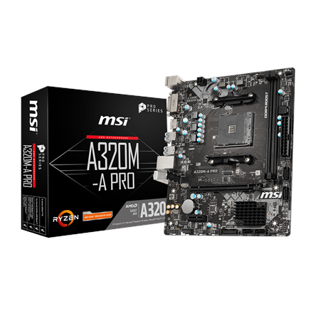 MSI A320M-A PRO Processor family AMD