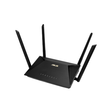 Asus Wireless AX1800 Dual Band Gigabit Router  RT-AX53U Ethernet LAN (RJ-45) ports 4