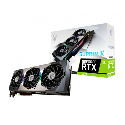 MSI GeForce RTX 3070 SUPRIM X 8G LHR NVIDIA