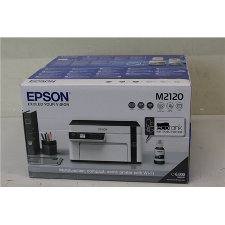 SALE OUT. Epson EcoTank M2120 Multifunction compact mono printer with Wi-Fi | Epson Multifunction co