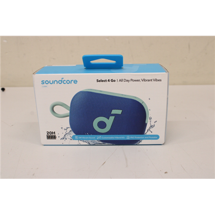 SALE OUT. Anker Soundcore Select 4 Go Bluetooth Speaker, Blue Anker Soundcore Portable Bluetooth Speaker