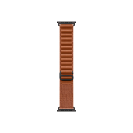 Apple 49mm Terra Cotta Alpine Loop - Small - Black Titanium Finish Apple