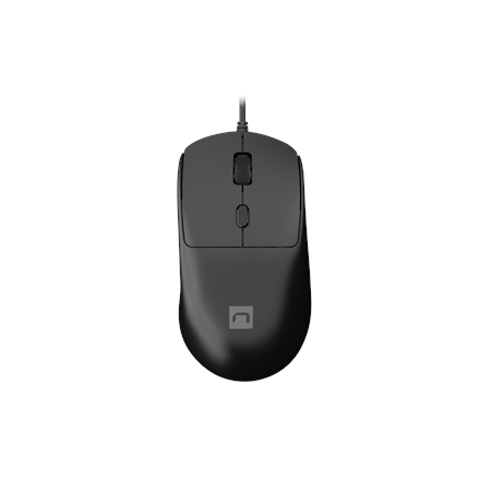 Natec Hawk 2  2400DPI, Wired, Laser, Black