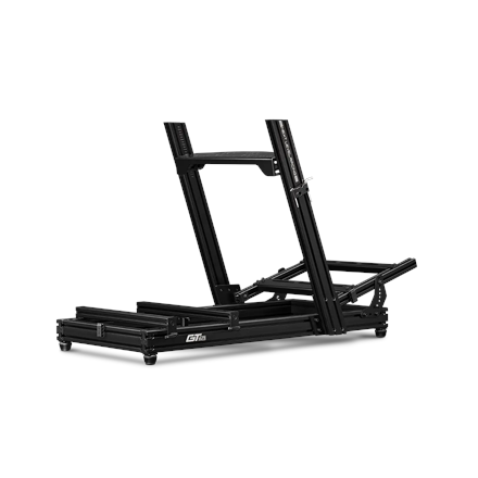 Next Level Racing Aluminium Simulator Cockpit, Wheel Plate Edition GTElite Lite Black