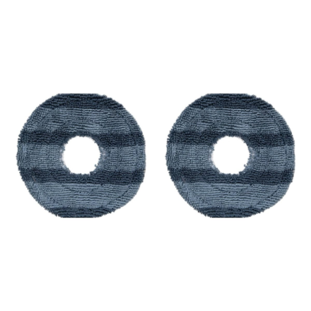 Anker Eufy 2-Pack Vacuum Mop Replacement Pads, Compatible C20 Series Robot Vacuums Gray/Blue