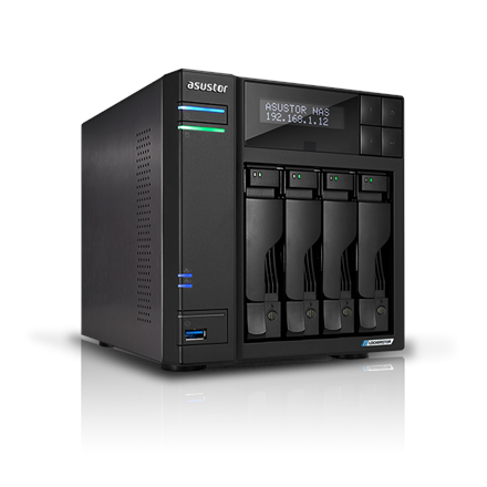 Asus Lockerstor AS6704T V2 Intel Celeron N5105