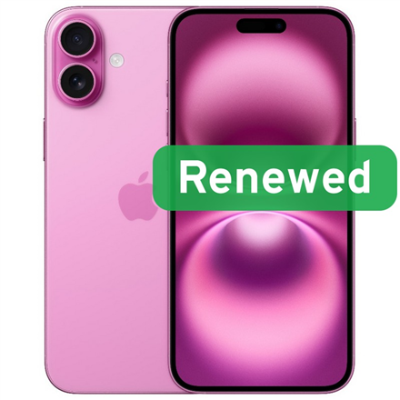 Apple Renewed Grade C iPhone 16 Plus Pink