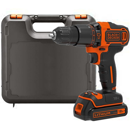 BLACK & DECKER BDCHD18K-QW Impact driver-drill 18 V