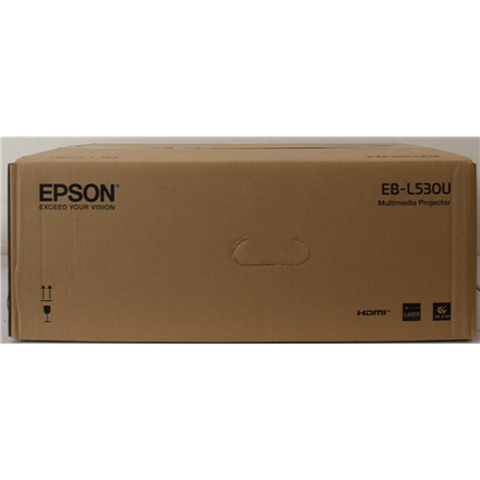 SALE OUT. Epson EB-L530U Laser Projector, 1920x1200, 5200 Lm, 16:10, 2500000:1, White Epson EB-L530U