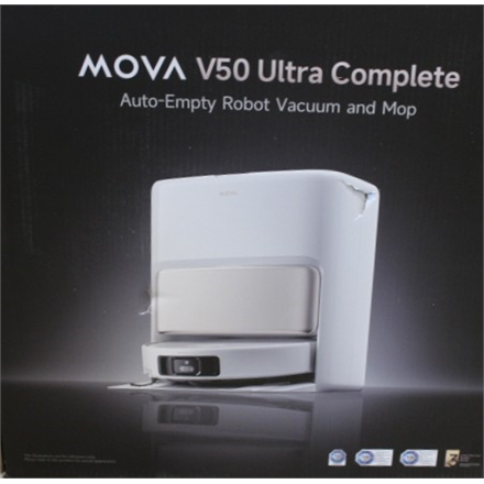 SALE OUT. MOVA V50 Ultra Complete Robot Vacuum, White MOVA Robot Vacuum V50 Ultra Complete