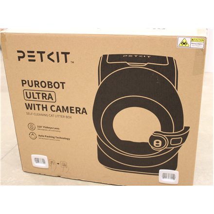 SALE OUT. PETKIT Automatic Cat Litter Box Purobot Ultra White