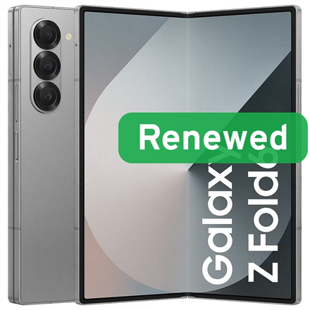 Samsung Renewed Grade B Galaxy Z Fold 6 Silver Shadow