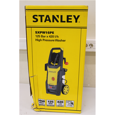 SALE OUT. Stanley Pressure Washer 1600 W 125 bar 420 l/h
