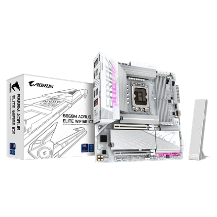 Gigabyte B860M AORUS ELITE WIFI6E ICE Processor family Intel Processor socket LGA1851