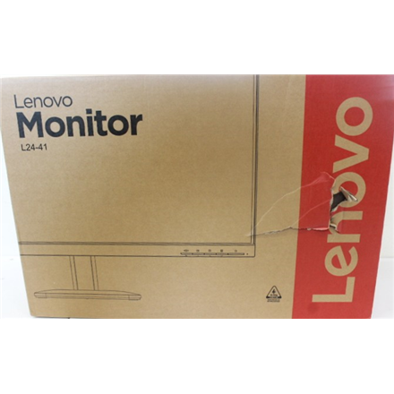 SALE OUT. Lenovo L24-41 23.8 IPS 1920x1080/16:9/250 nits/HDMI/Raven Black/3Y Warranty Lenovo L24-41 23.8 "