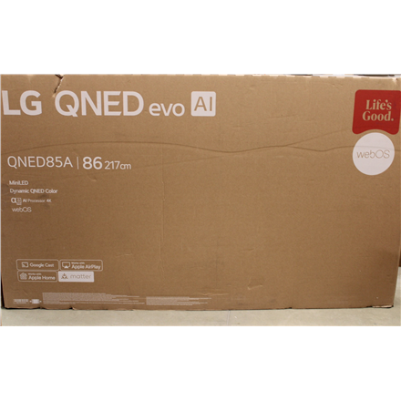 SALE OUT. SALE OUT. LG TV 86QNED85A3C 86