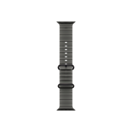 APPLE 49mm Translucent Black Ocean Band - Black Titanium Finish Apple