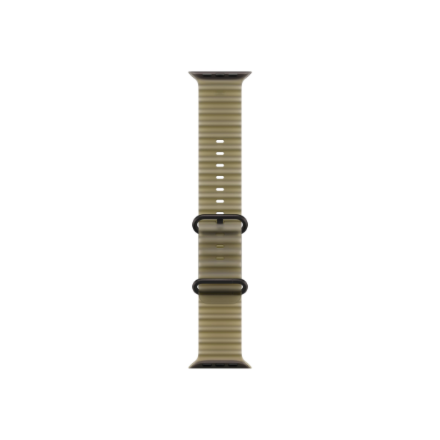 APPLE 49mm Translucent Kelp Ocean Band - Black Titanium Finish Apple