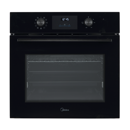 Midea MBO65M80M1-BK Oven, Built-in, Electric, Width 59.5 cm, Touch Display, Black Midea
