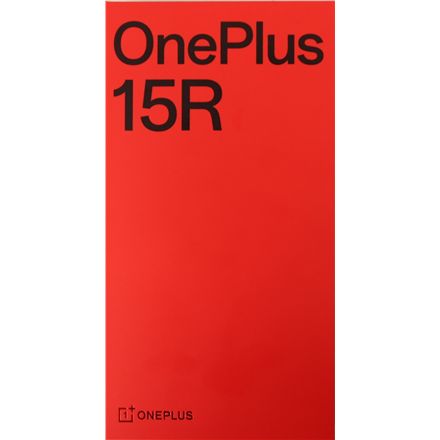 SALE OUT. OnePlus 15R (Charcoal Black) DS 6.83" AMOLED 1272x2800/3.84GHz/256GB/12GB RAM/Android 16/WiFi,BT,5G,DEMO SALE OUT. OnePlus Warranty 24 month(s)