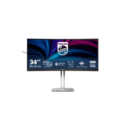 PHILIPS 34B2U5900C/00 34" DUAL Mode Curved Business monitor 21:9/5120x2160/350cdm2/2ms/DP HDMI USB-C Philips 34B2U5900C/00