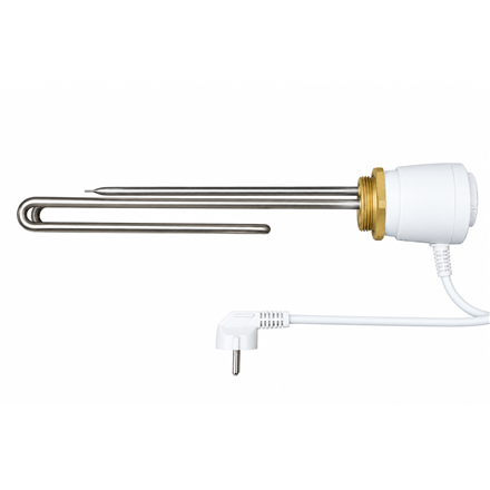 Eliko W091N 3.0 kW electric heater with thermostat, 6/4" connection, 230V