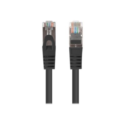 Lanberg Patchcord CAT.6 FTP 1M fluke passed 10-pack, Black PCF6-20CC-0100-BK