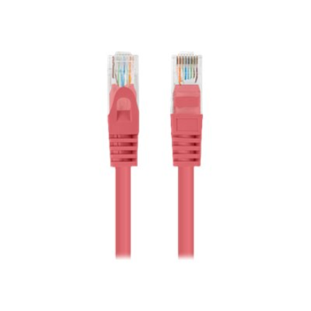 Lanberg Patchcord CAT.6 UTP 0.5M fluke passed 10-pack, Red PCU6-20CC-0050-R