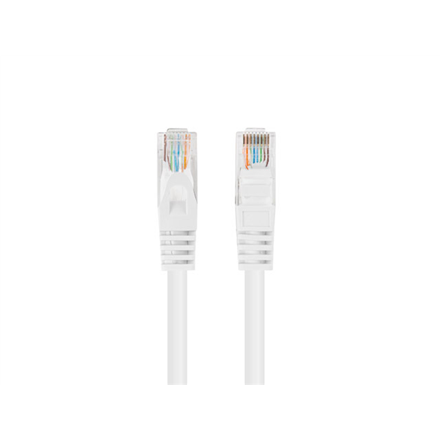 Lanberg Patchcord CAT.5E UTP 3M fluke passed 10-pack, White PCU5-20CC-0300-W