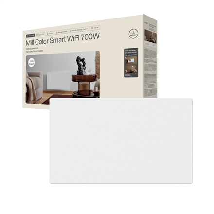 Mill Color Panel Heater, Wifi+App control COLOR700WIFI4 Panel Heater