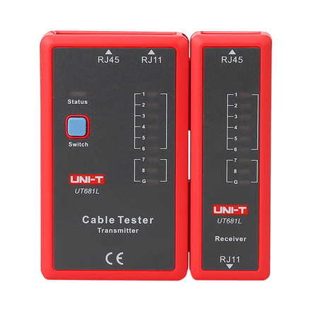 UNI-T UT681L Network Cable Tester, RJ45 and RJ11 UNI-T