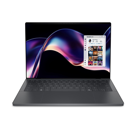 Dell XPS 14 2.8K OLED Ultra X7 358H/32GB/512GB/Intel Arc/Win11 Pro/ENG backlit kbd/Touch/Graphite/3Y Basic OnSite Warranty Dell DA14260 Graphite