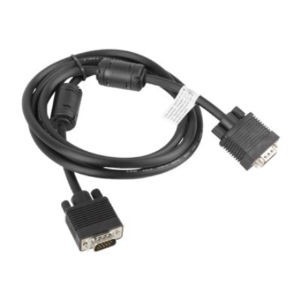 Lanberg VGA Cable, Dual-Shielded Ferrite Core CA-VGAC-10CC-0018-B VGA to VGA